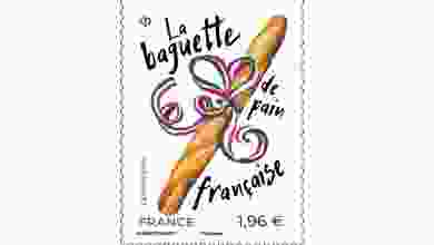 Fransız Posta İdaresi fırın kokulu baget pulu piyasaya sürdü