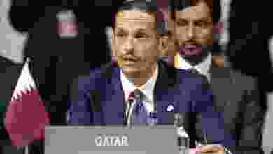 Katar Dışişleri Bakanı Al Sani, Ukrayna Barış Zirvesi'ne katıldı
