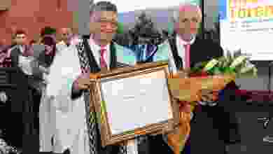 NG kurucu başkanı Nafi Güral'a fahri doktora ünvanı verildi