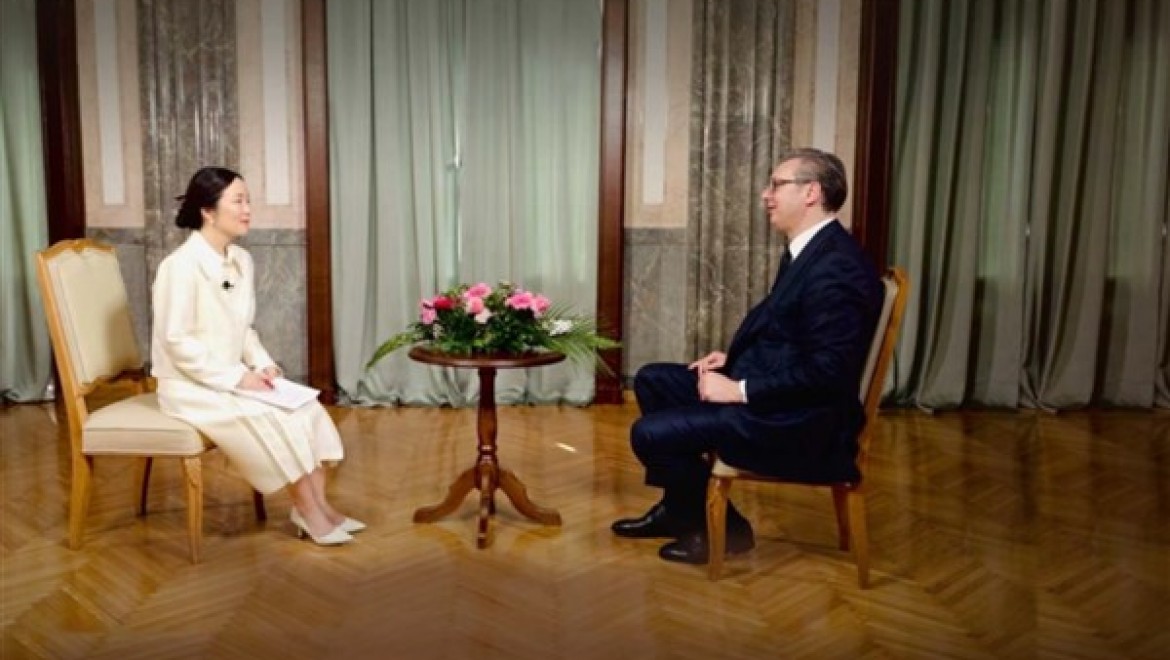 Sırbistan Cumhurbaşkanı Vucic: Xi'ye teşekkür ediyoruz