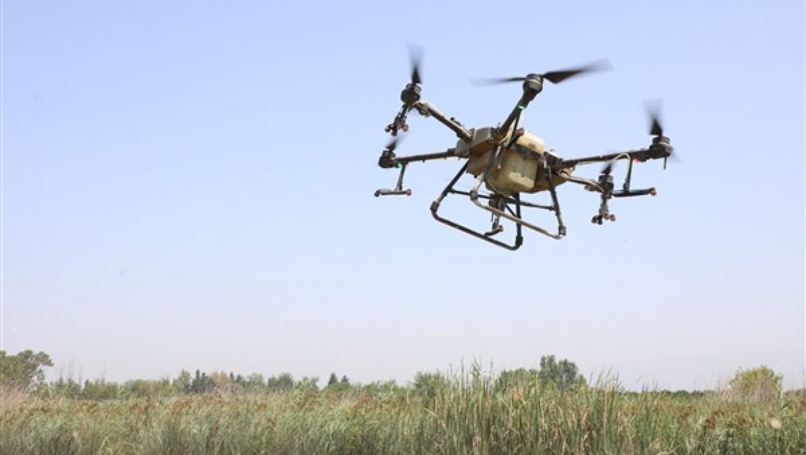 HBB, drone ilaçlamalarına başladı