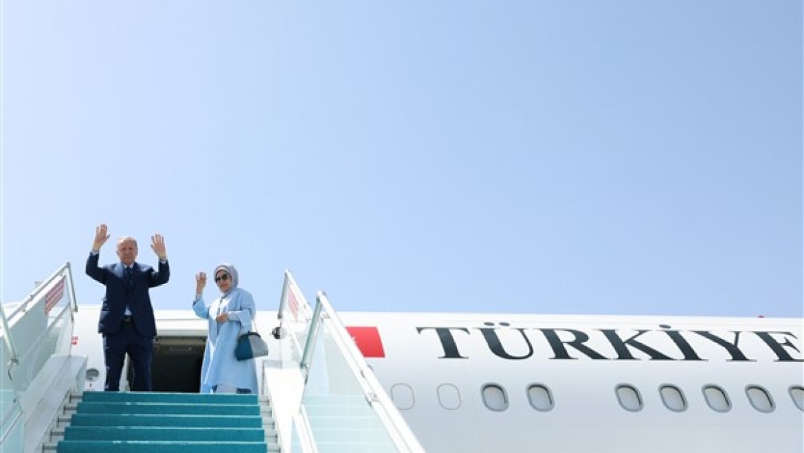 Cumhurbaşkanı Erdoğan, İspanya'ya hareket etti