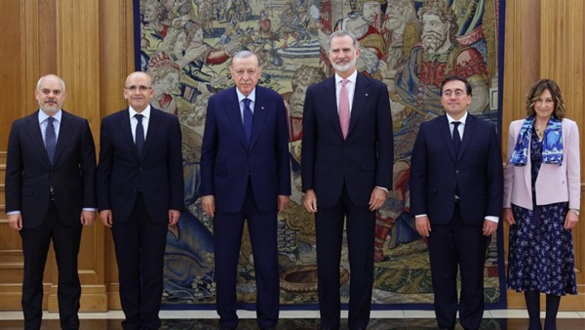 Cumhurbaşkanı Erdoğan, İspanya Kralı VI. Felipe ile görüştü