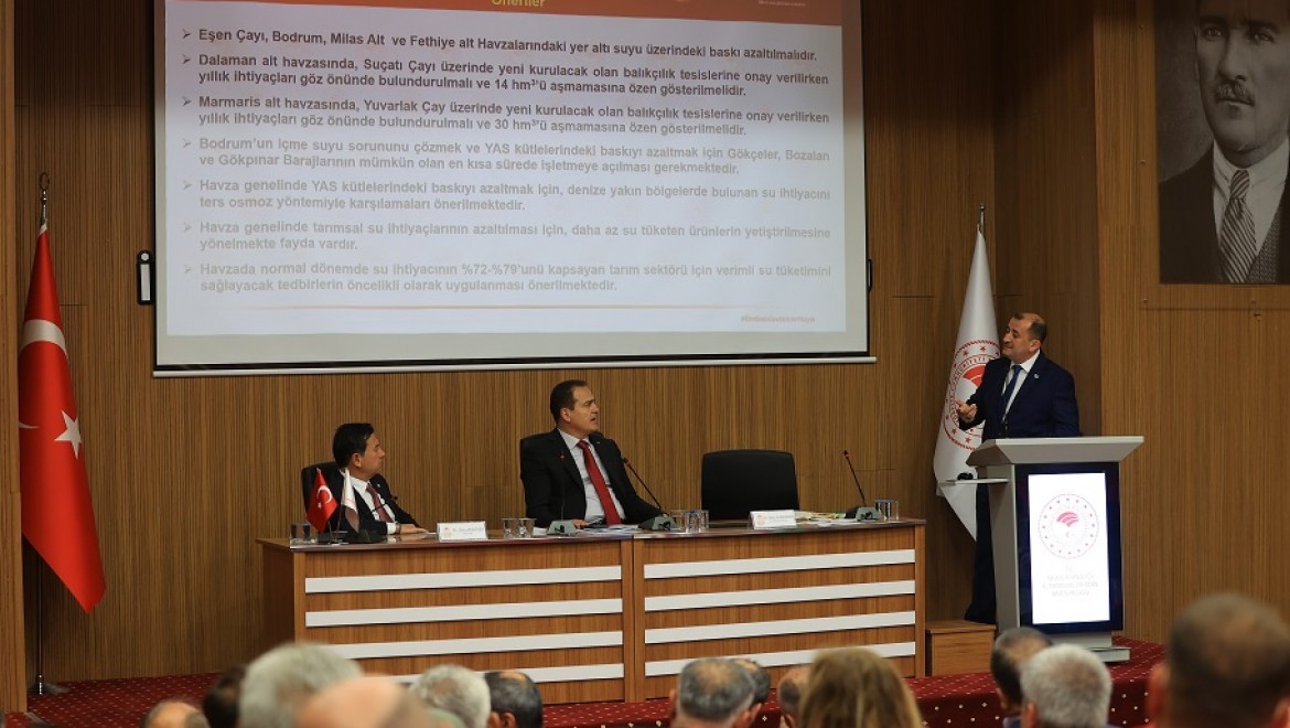 Muğla'da ''İl Su Kurulu Toplantısı'' düzenlendi