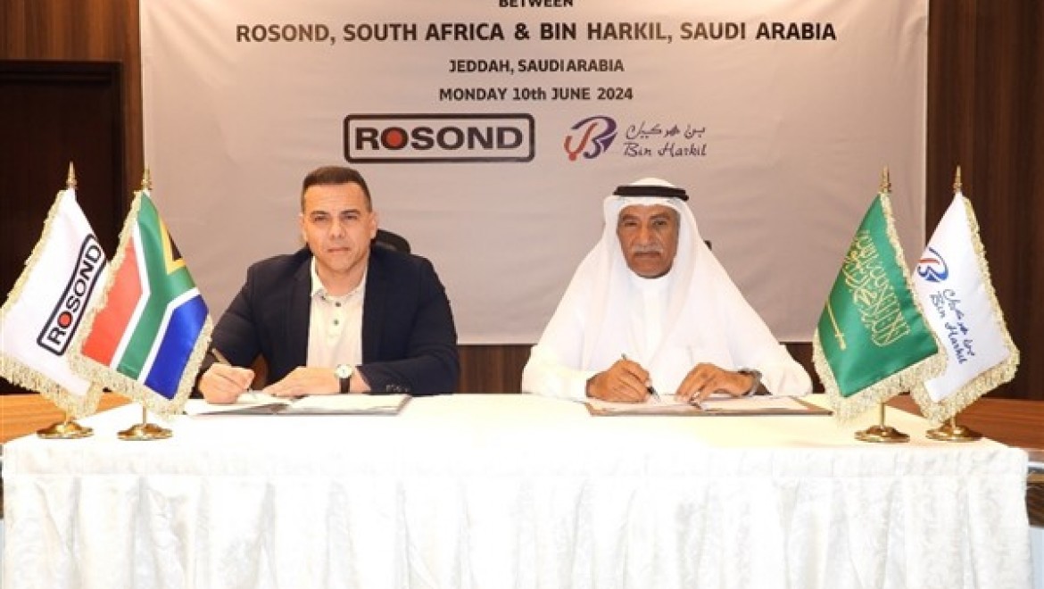 Rosond Güney Afrika ve Bin Harkil Suudi Arabistan, Rosond Arabistan'ın kuruluşunu duyurdu