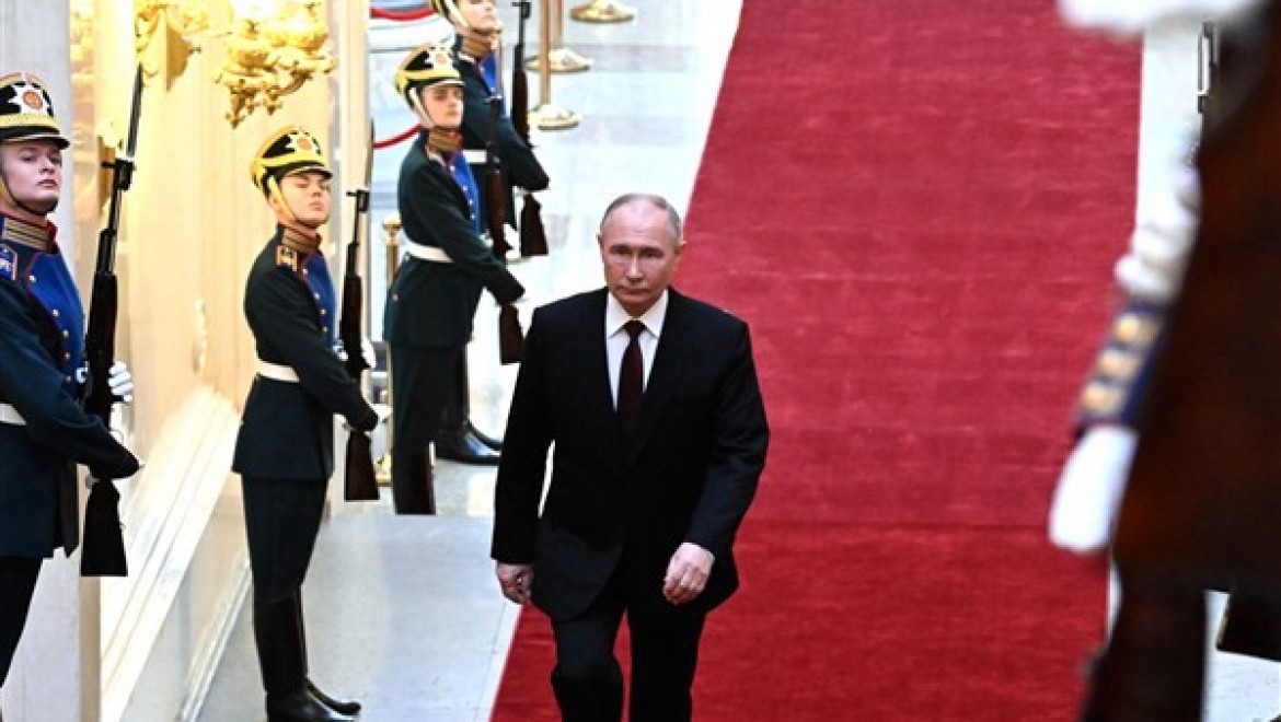 Putin'in göreve başlama töreni gerçekleştirildi