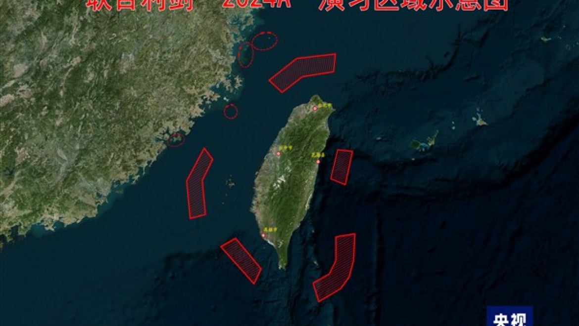 Çin'den Taiwan Adası'nı çevreleyen ortak askeri tatbikatlar