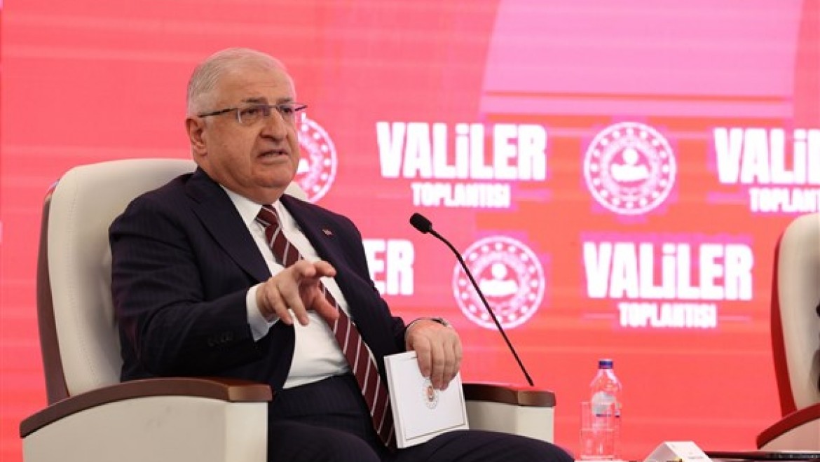 Bakan Güler: Terörle mücadelemiz; etkin ve kararlı adımlarla devam edecek