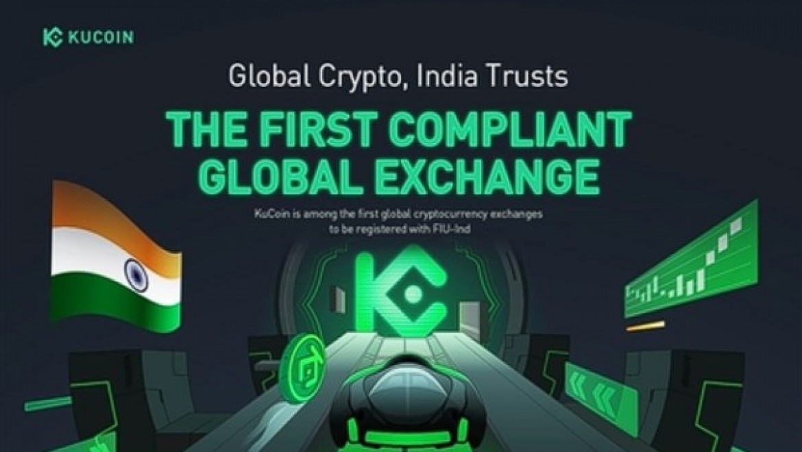 KuCoin, Hindistan'daki ilk mali istihbarat birimi uyumlu küresel kripto borsası oldu