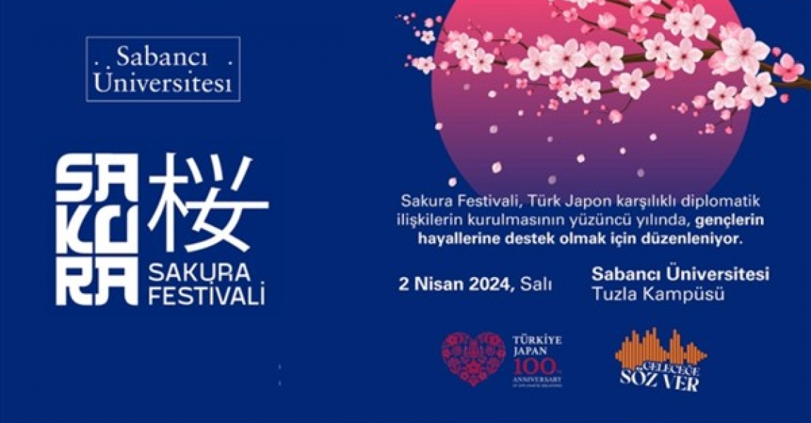 Sabancı Üniversitesi 'Sakura Festivali'ne ev sahipliği yapacak