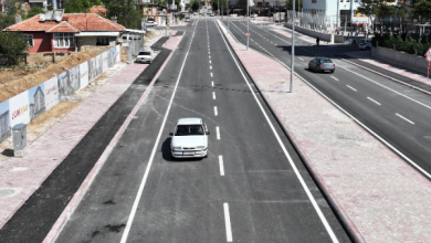 Küçük Aymanas Caddesi trafiğe açıldı