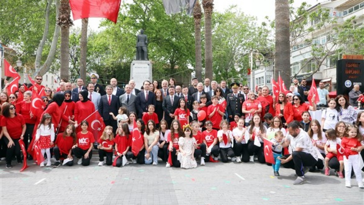 Mudanya'da 23 Nisan Ulusal Egemenlik ve Çocuk Bayramı etkinliklerle kutlandı