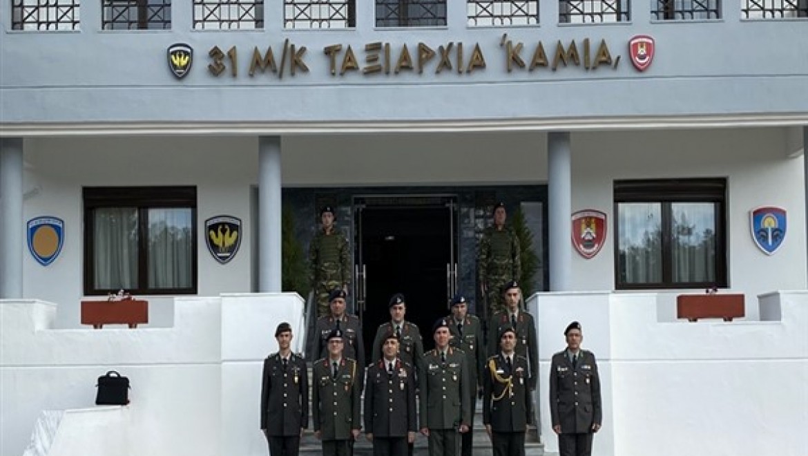 Türk askeri heyetinden Yunanistan'a ziyaret