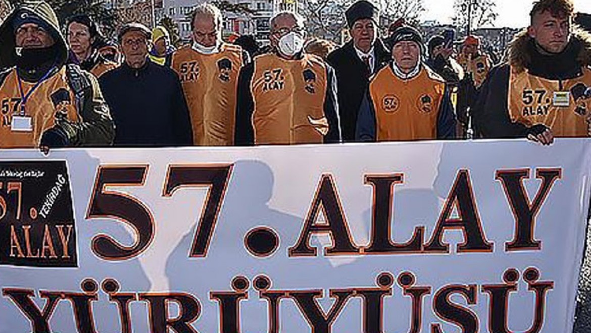 "57. Alay" için Tekirdağ'dan Çanakkale'ye yürüyorlar