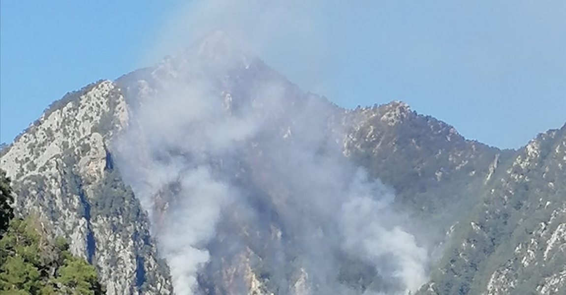 Osmaniye'deki orman yangınına müdahale sürüyor