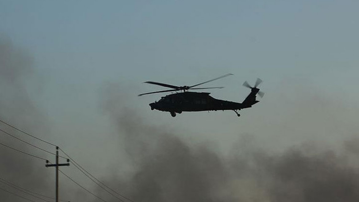 Askeri helikopter düştü: 10 ölü