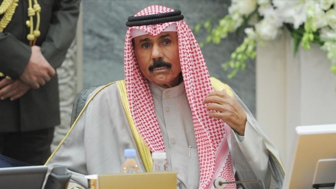 Kuveyt Emiri Şeyh Nevvaf Körfez krizinin çözümündeki ilerlemeden dolayı memnuniyet duyduğunu söyledi