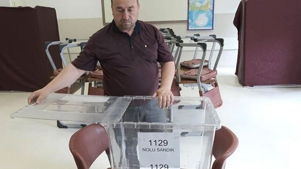 Trakya'da oy kullanılacak okullar seçime hazır