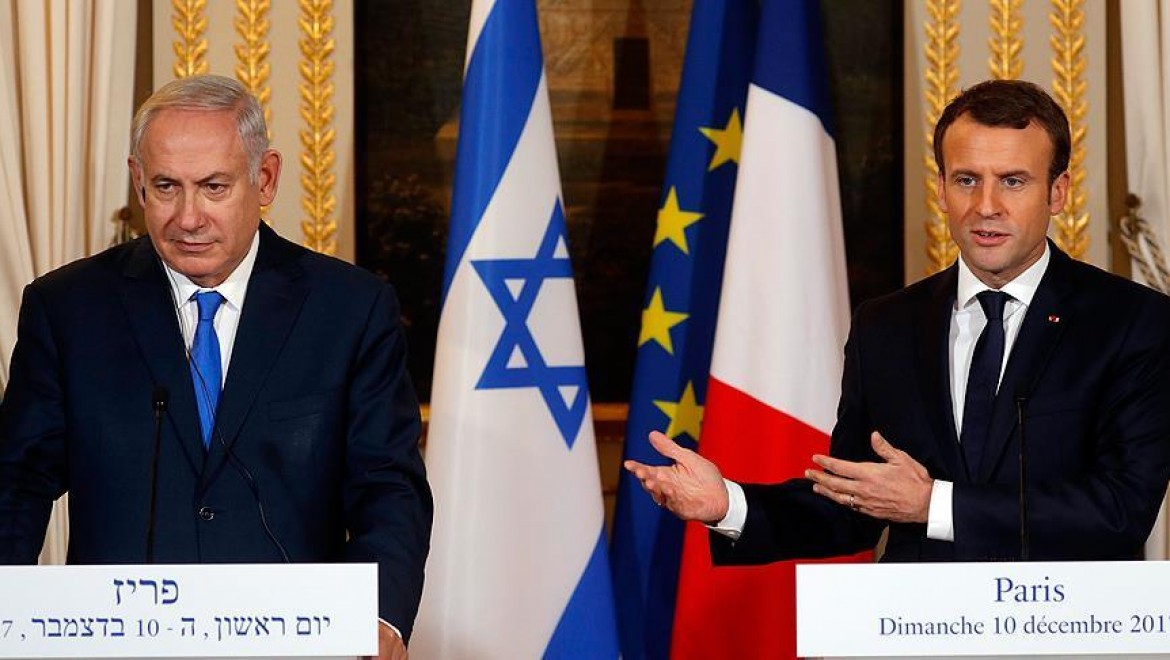 Macron ve Netanyahu telefonda görüştü