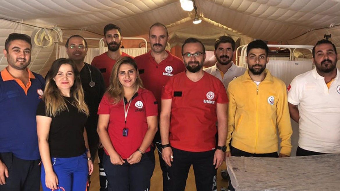 Barış Pınarı Harekatı'nda görev yapan sağlık ekipleri Türkiye'ye selam yolladı