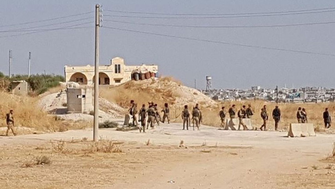 Tel Abyad'ın batısı teröristlerden kurtarıldı