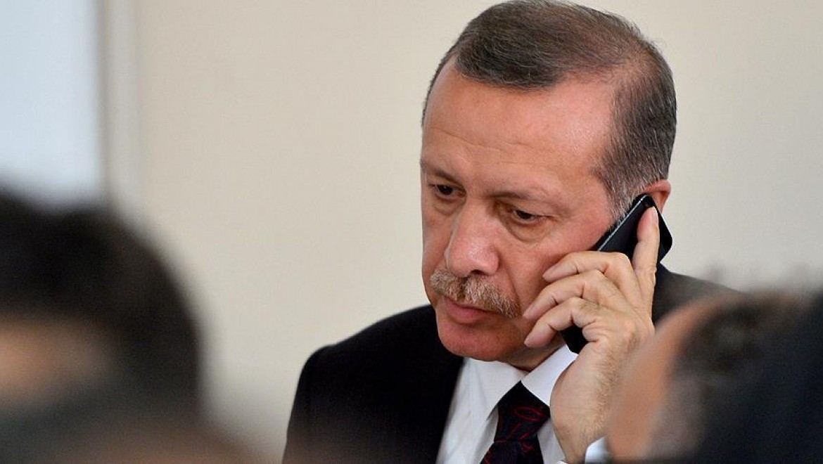 Cumhurbaşkanı Erdoğan Abbas İle Görüştü