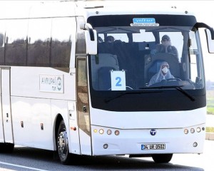 Yurt dışından gelen yolcular Kırklareli'nde öğrenci yurtlarına yerleştirildi