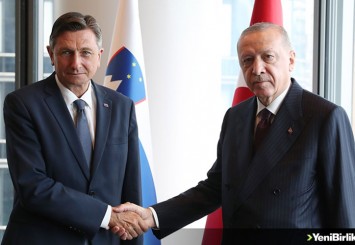 Cumhurbaşkanı Erdoğan, Slovenya Cumhurbaşkanı Pahor ile bir araya gelecek