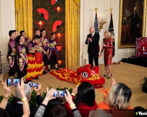 Beyaz Saray ilk kez Ay Yeni Yılı kutlamalarına ev sahipliği yaptı