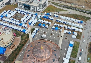 Kahramanmaraş'taki çadır kentlerde sağanak nedeniyle sorun yaşanmadığı bildirildi