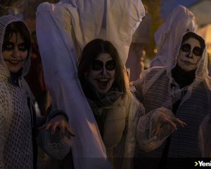 Balkan geleneği 'Bocuk Gecesi' Edirne'de kutlandı