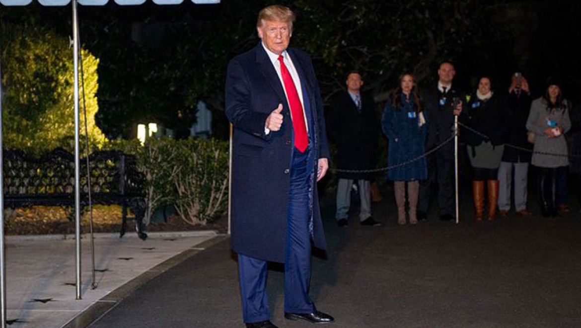 Trump Dünya Ekonomik Forumu için Davos'a gitti