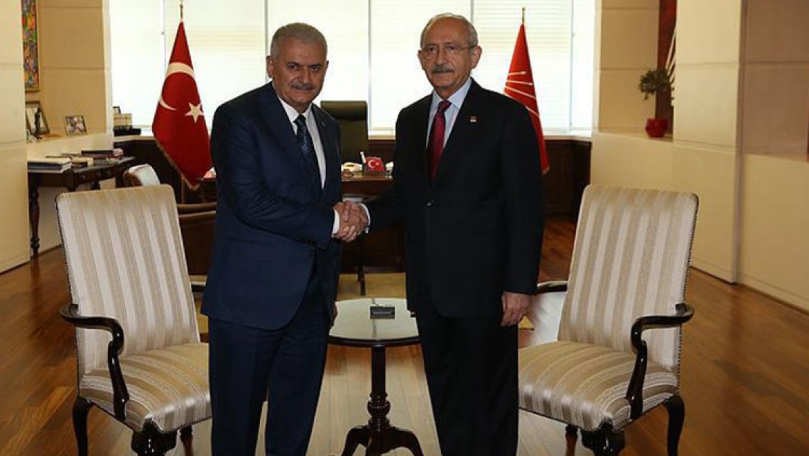 Başbakan Yıldırım, Kılıçdaroğlu ile görüşecek