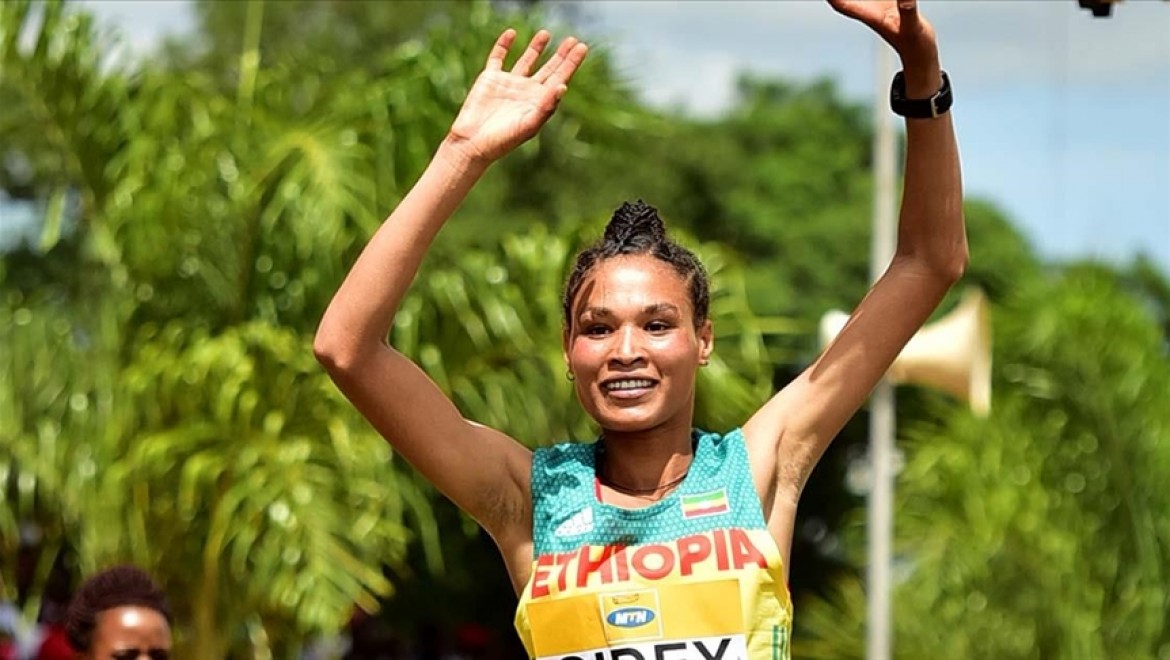 Etiyopyalı atlet Letesenbet Gidey'den bir dünya rekoru daha