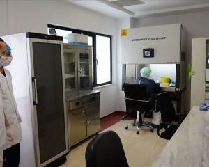 Mardin'de Kovid-19 testleri için laboratuvar