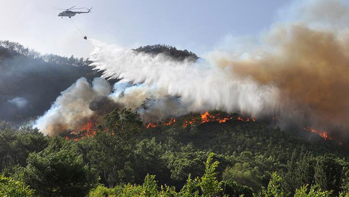 Orman ve Su İşleri Bakanlığı yangınla mücadeleye hazır