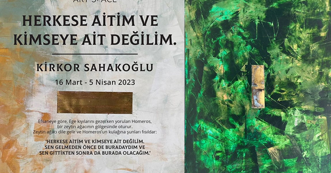 Kirkor Sahakoğlu yeni yapıtları ile IMOGA'da