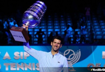 Novak Djokovic Tel Aviv'de şampiyon oldu