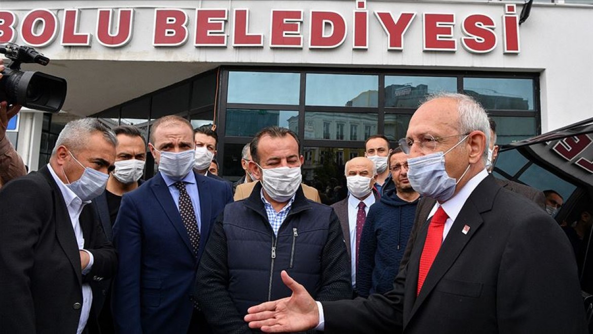 Kılıçdaroğlu'ndan Bolu Belediye Başkanı Tanju Özcan'a bayram ziyareti