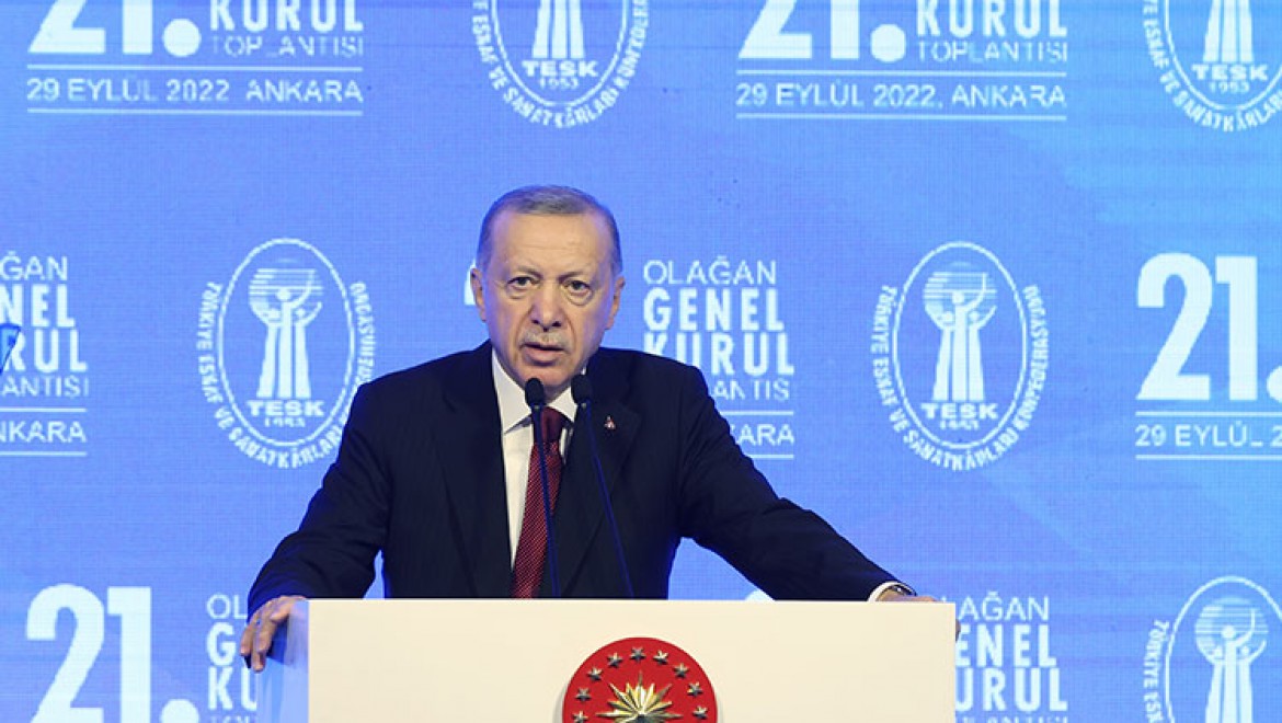 Cumhurbaşkanı Erdoğan: Yılbaşından sonra enflasyonun da düşük faizle ineceğine inanıyorum ve bunu savunuyorum