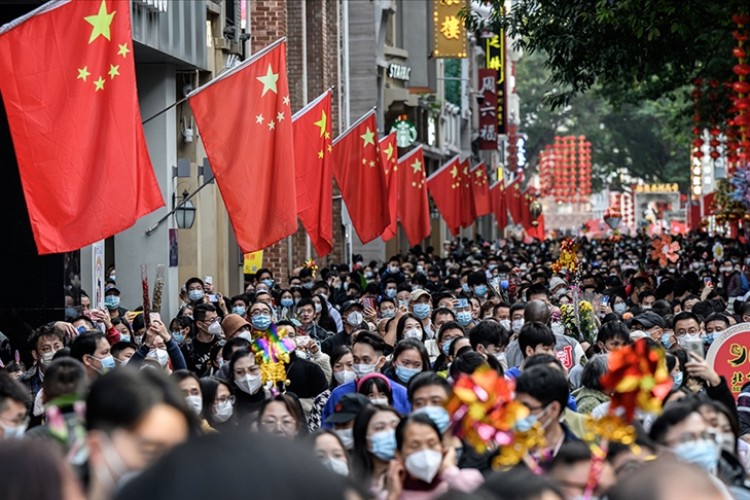 Çin'de Bahar Bayramı tatilinde yerli turist sayısı 308 milyona çıktı