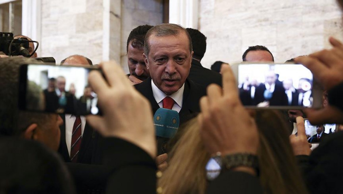 Cumhurbaşkanı Erdoğan: Tartışmalar üzerine değil, barış üzerine bina edin