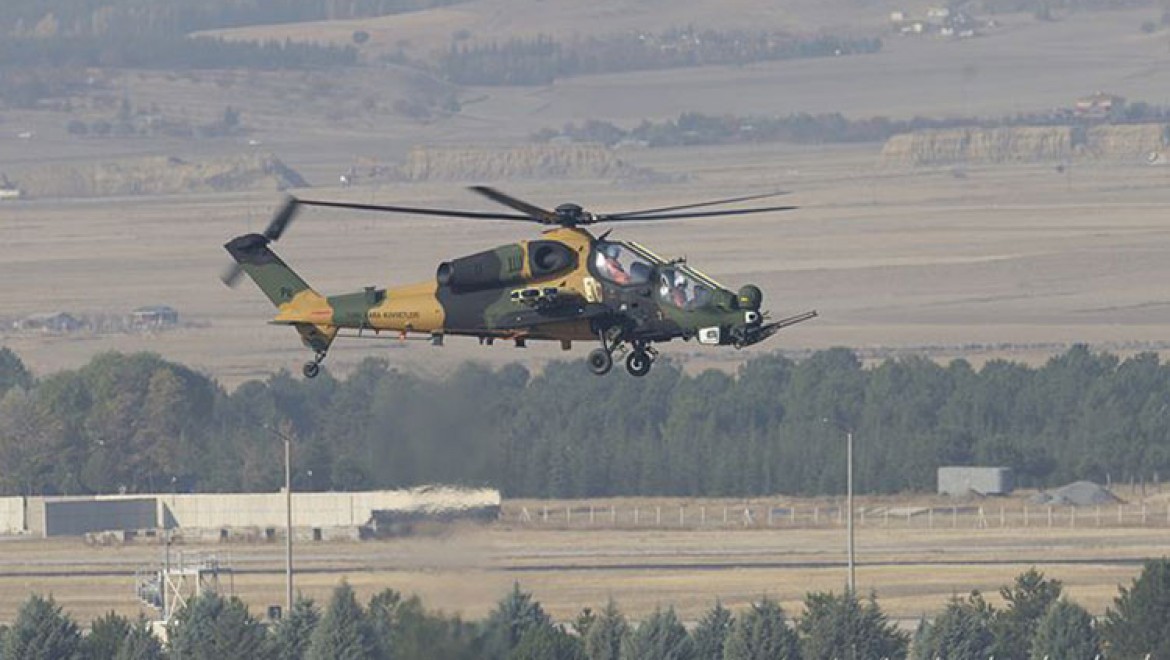 Güçlenen Atak helikopterinden ilk uçuş