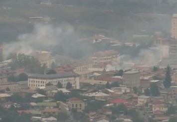 Azerbaycan: Hankendi şehrinde kasıtlı yangınlar çıkarılıyor, arşivler imha ediliyor