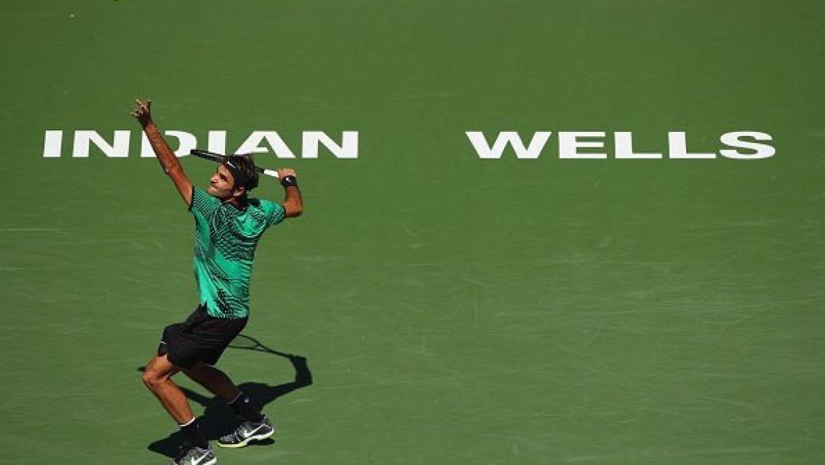 Indian Wells'te şampiyon Federer