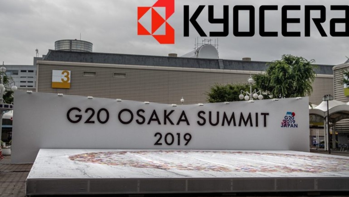 G20 Osaka Zirvesi'nin yazıcı tedariğini Kyocera'dan!