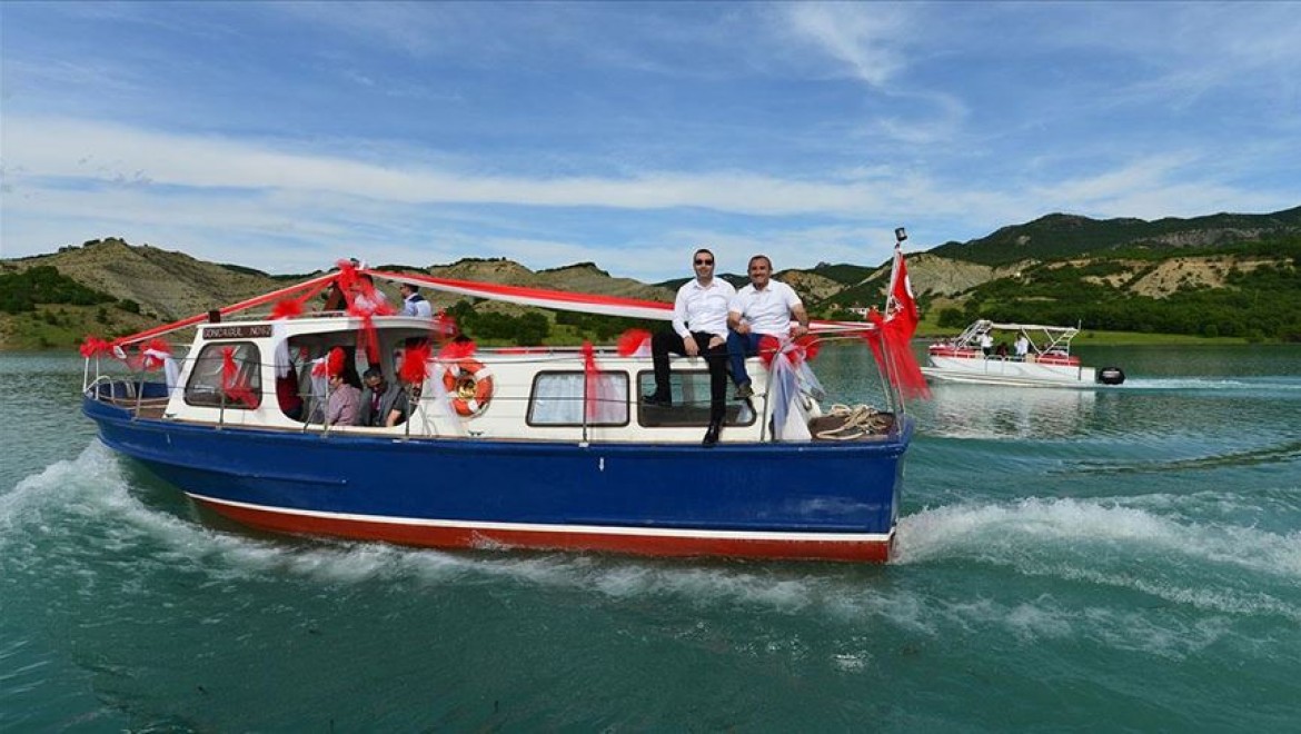 Denizlerin 'Goncagül'ü Tunceli'de turizme hizmet edecek