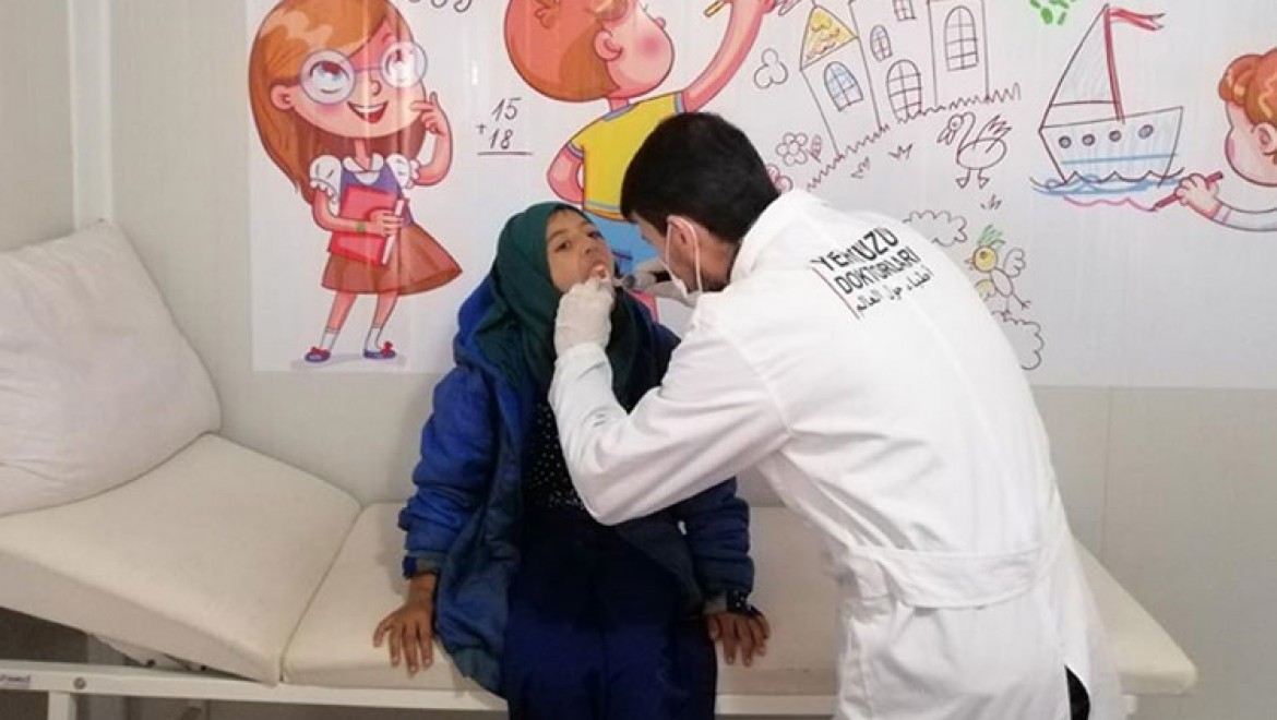 Yeryüzü Doktorları, Suriye'de 3 yılda 500 bin hastaya şifa oldu