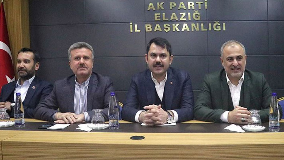 "Elazığ'da konut projelerini başlattık"