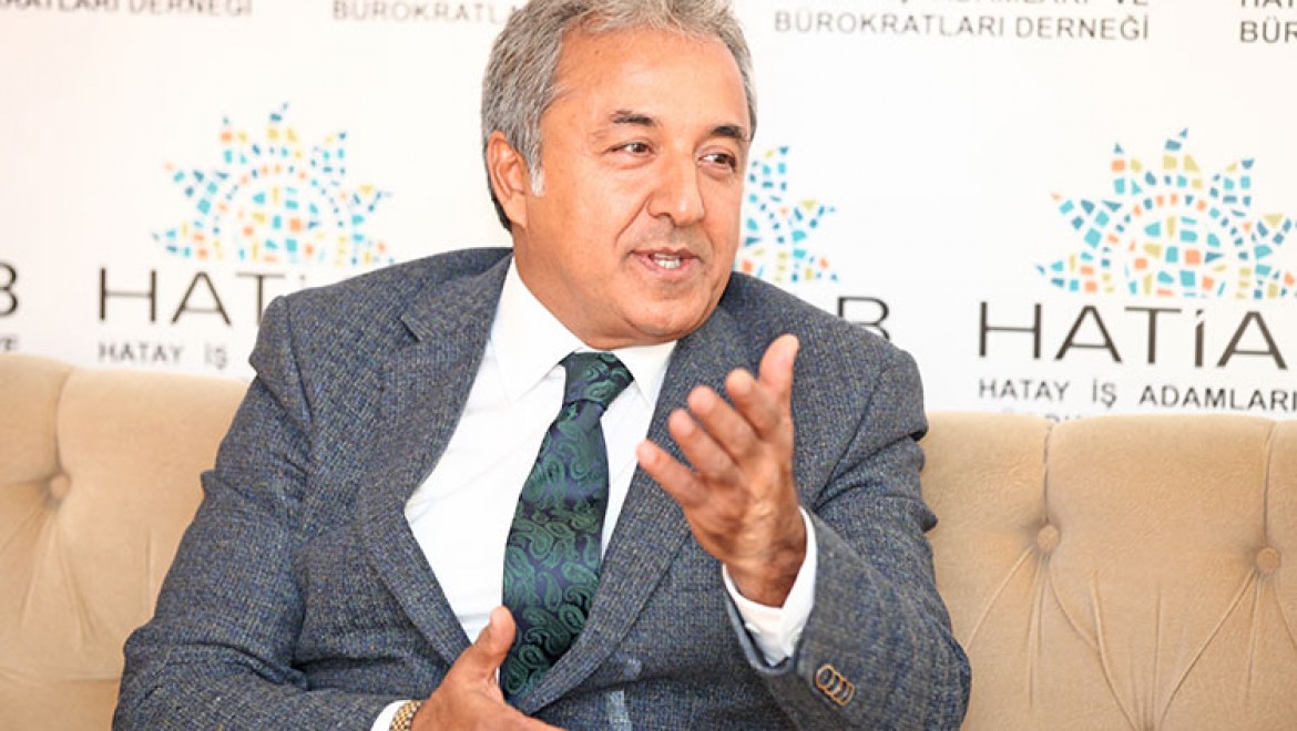 HATİAB Genel Başkanı İbrahim Güder: Ortadoğu'ya açılan stratejik kapıyız